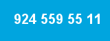924 559 55 11
